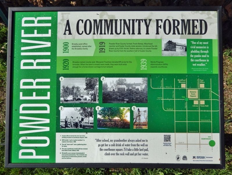 A Community Formed Marker image. Click for full size.