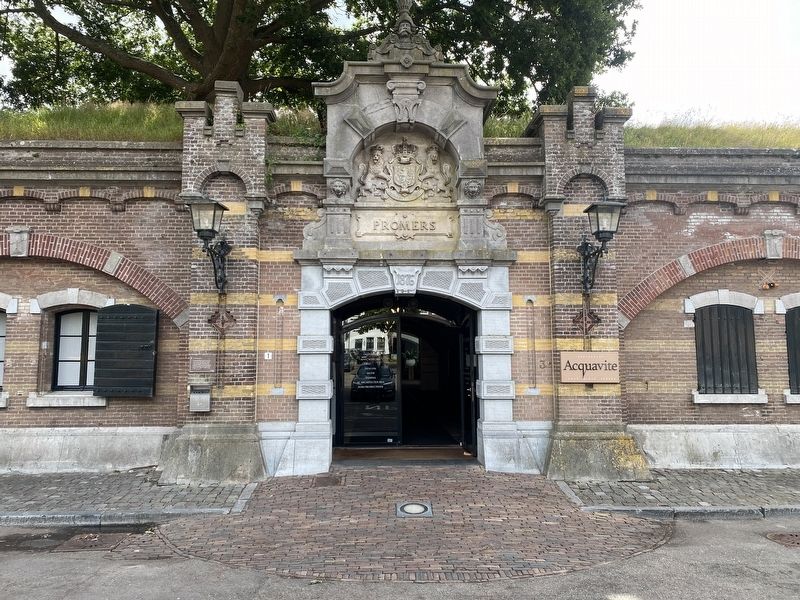 De Promerskazerne / Promers Barracks Marker - wide view. Click for full size. De Promerskazerne / Promers Barracks Marker - wide view image. Click for full size.