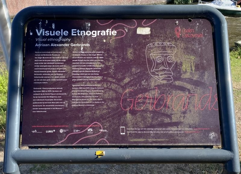 Adriaan Alexander Gerbrands - Visuele Etnografie / Visual Ethnography Marker. Click for full size. Adriaan Alexander Gerbrands - Visuele Etnografie / Visual Ethnography Marker image. Click for full size.
