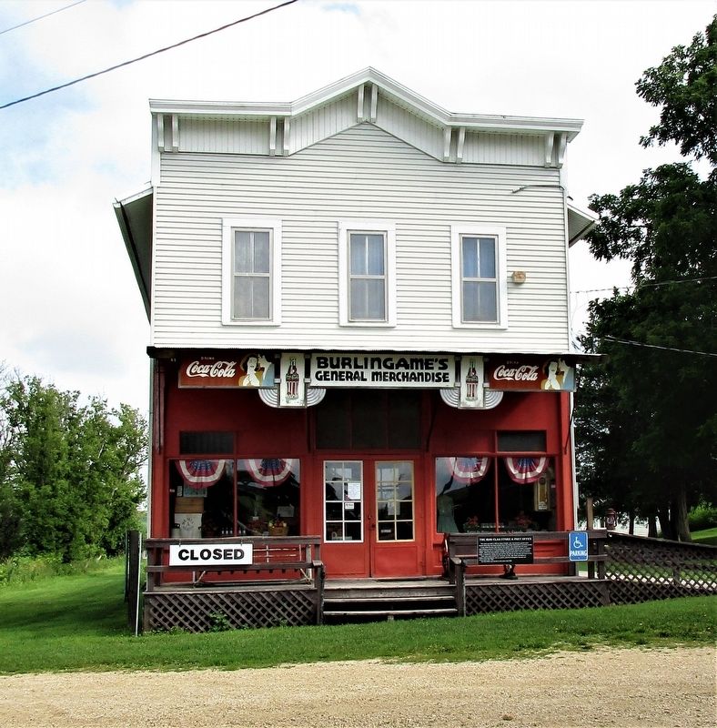 The Iron Clad Store and Post Office Marker image. Click for full size.