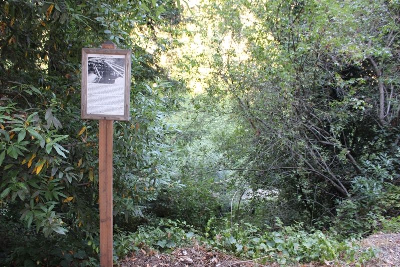 The Paper Mill Dam Marker. Click for full size. The Paper Mill Dam Marker image. Click for full size.