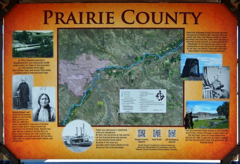 Prairie County Marker image. Click for full size.