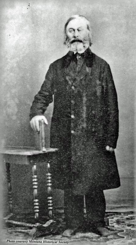 Marker detail: Father DeSmet. Click for full size. Marker detail: Father DeSmet image. Click for full size.