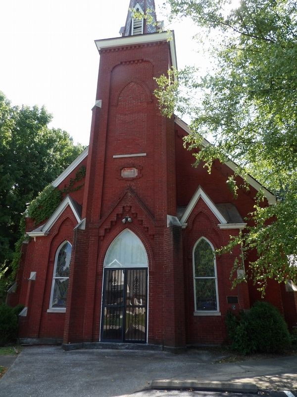 Simpsonville Methodist Church Marker image. Click for full size.