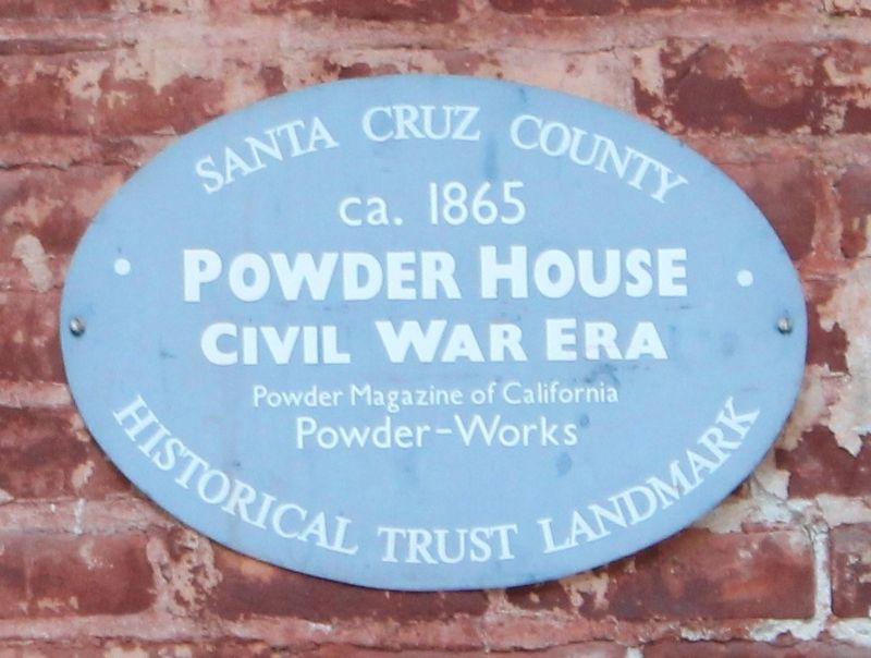Powder House Marker. Click for full size. Powder House Marker image. Click for full size.