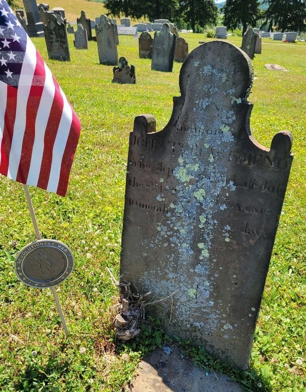 Grave of Revolutionary War Soldier<br>John Tobias Friend. Click for full size. Grave of Revolutionary War Soldier<br>John Tobias Friend image. Click for full size.