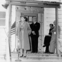 Dedication of the Felton Library. Click for full size. Dedication of the Felton Library image. Click for full size.