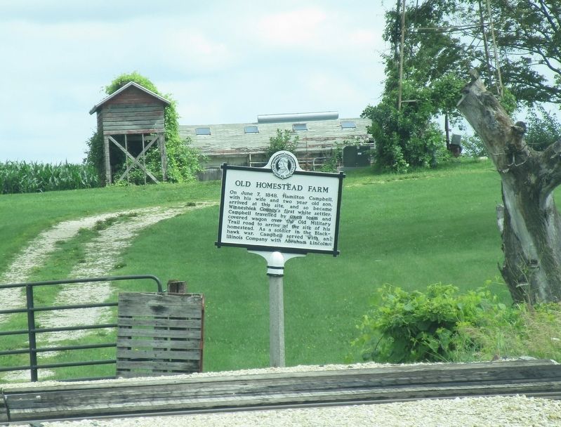 Old Homestead Farm Marker image. Click for full size.