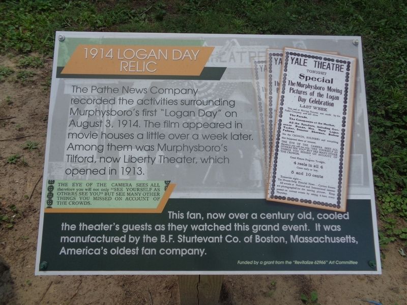 1914 Logan Day Relic Marker. Click for full size. 1914 Logan Day Relic Marker image. Click for full size.