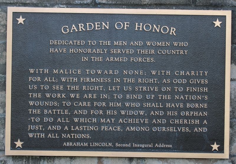 Garden of Honor image. Click for full size.