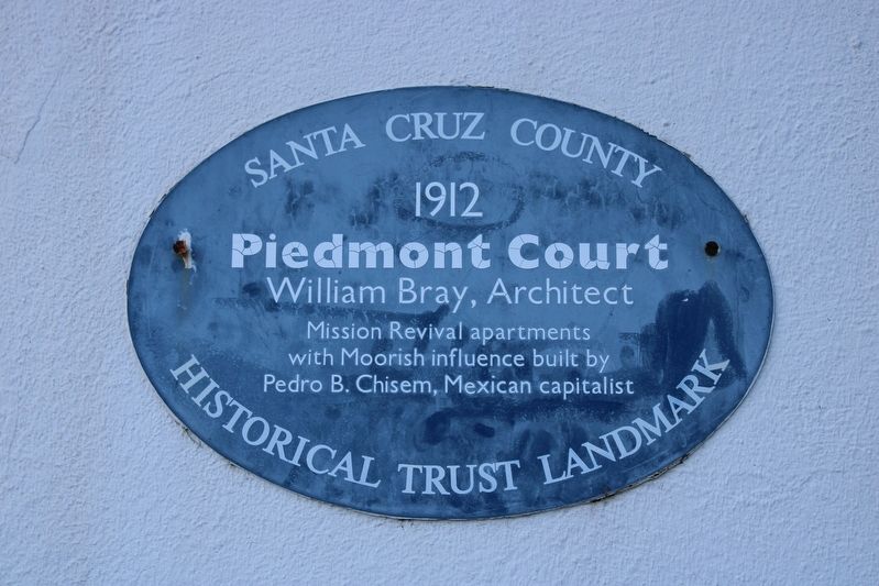 Piedmont Court Marker image. Click for full size.