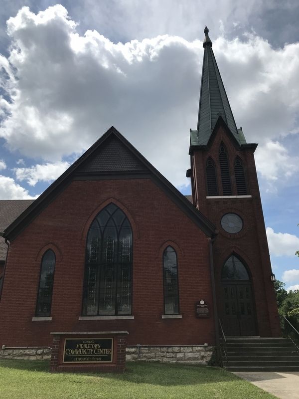 Middletown Methodist Church Marker image. Click for full size.