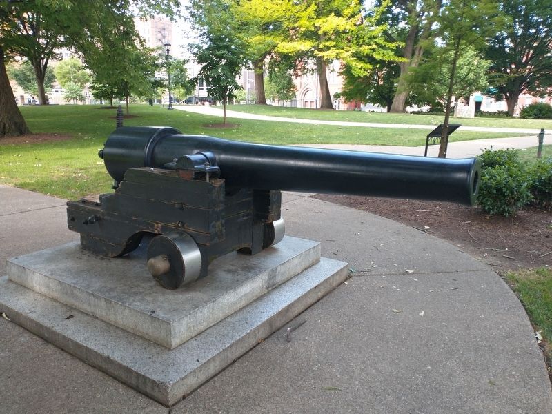 Cannon From Farragut's Fleet at Mobile Bay image. Click for full size.
