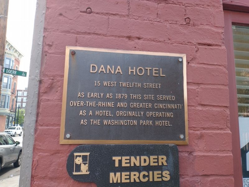 Dana Hotel Marker image. Click for full size.