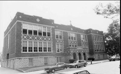St. James Roman Catholic School building image. Click for full size.