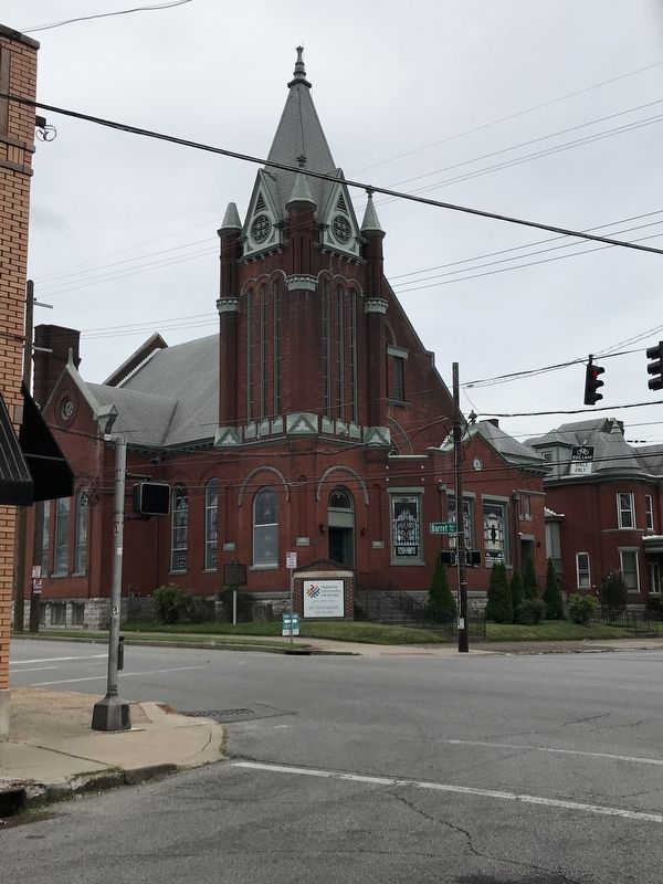 Christ Evangelical United Church of Christ / Highlands Community Ministries Marker image. Click for full size.