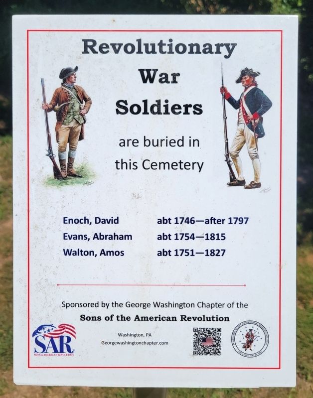Revolutionary War Soldiers Marker image. Click for full size.