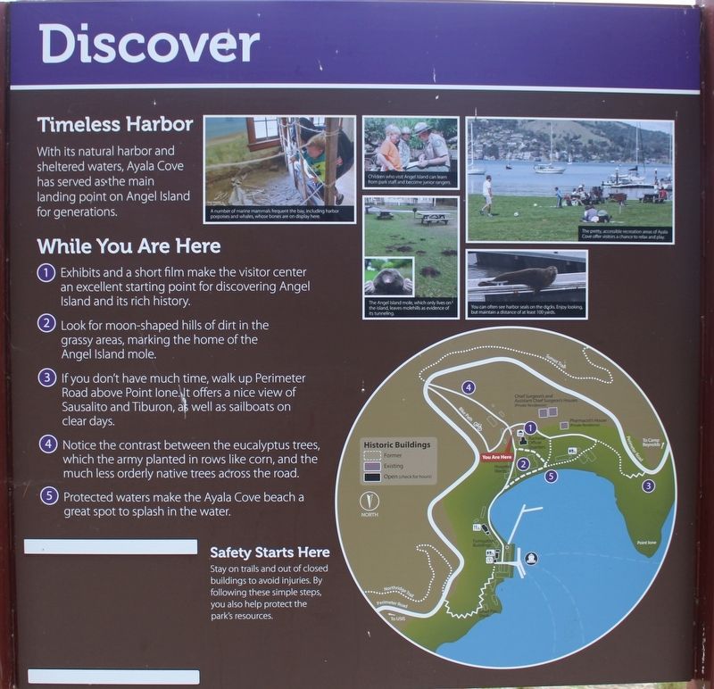 Ayala Cove Marker image. Click for full size.