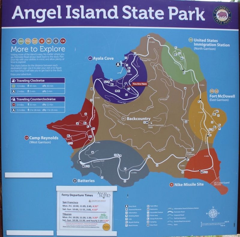 Ayala Cove Marker image. Click for full size.