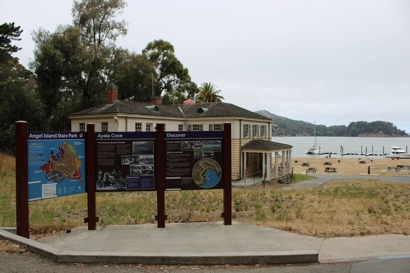 Ayala Cove Marker image. Click for full size.