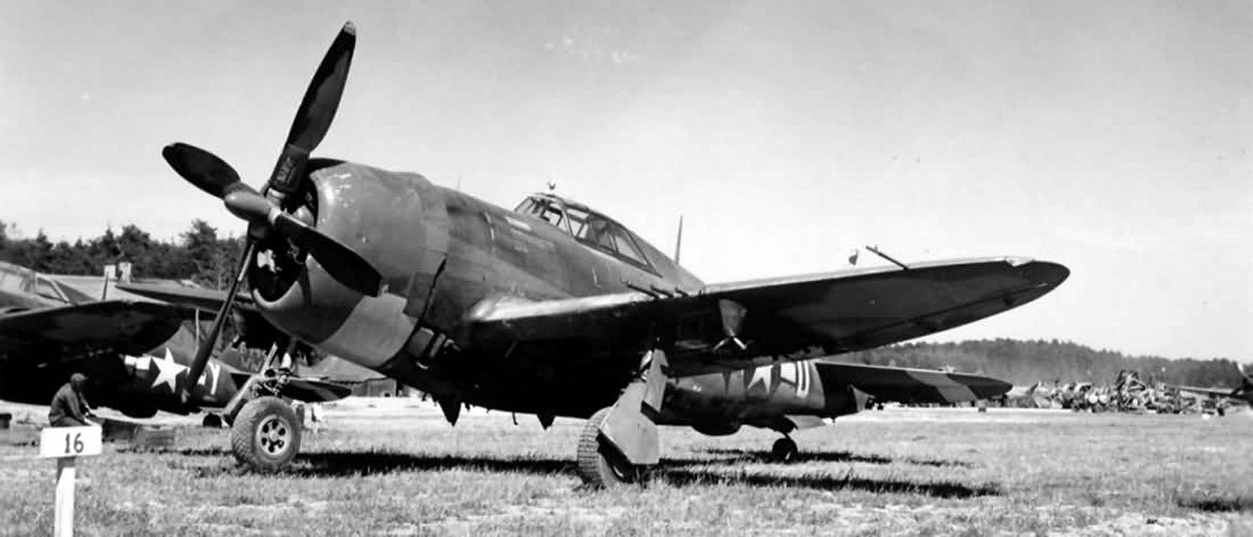 P-47 Thunderbolt of the 368th Fighter Group image. Click for full size.