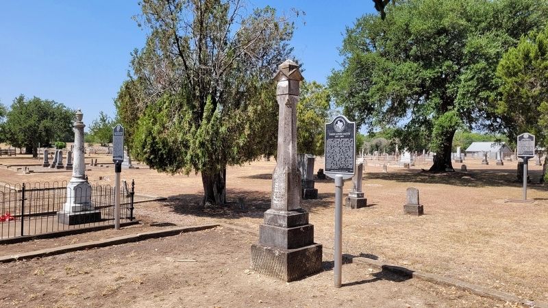 The James Lowry Smith Marker is the middle marker of the three markers. Click for full size. The James Lowry Smith Marker is the middle marker of the three markers image. Click for full size.