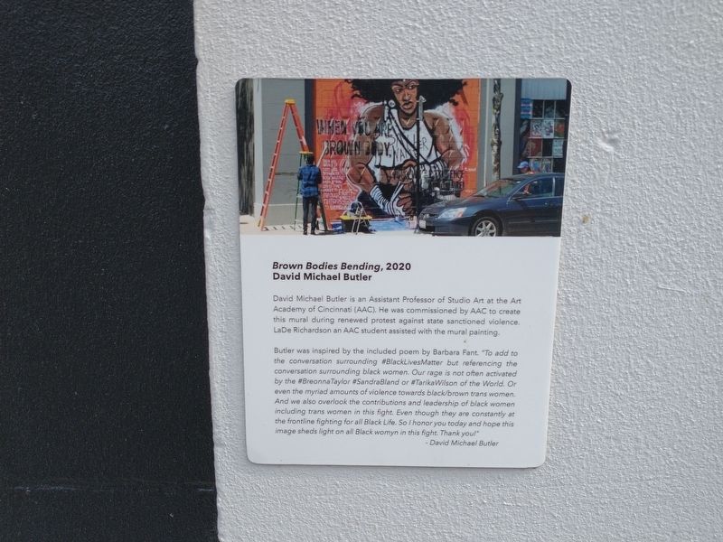 Brown Bodies Bending, 2020 Marker image. Click for full size.