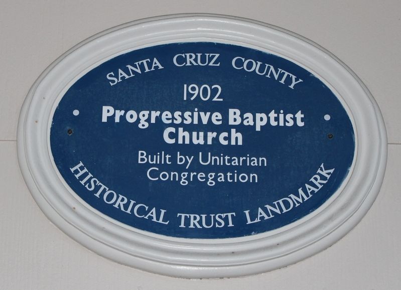 Progressive Baptist Church Marker image. Click for full size.