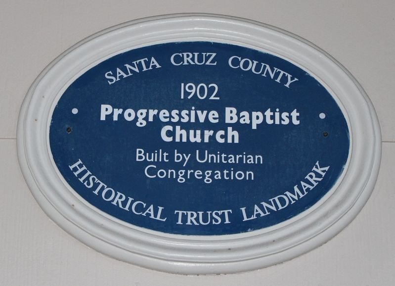 Progressive Baptist Church Marker. Click for full size. Progressive Baptist Church Marker image. Click for full size.