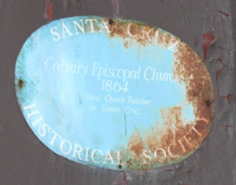 Calvary Episcopal Church Marker image. Click for full size.