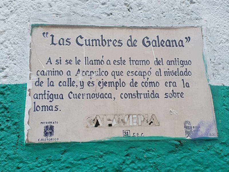 "Las Cumbres de Galeana" Marker image. Click for full size.