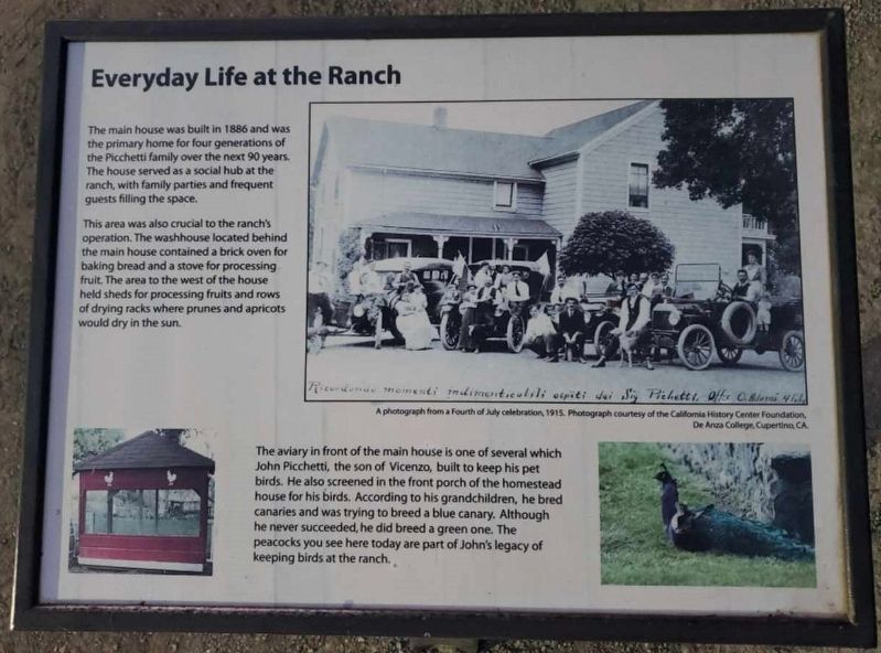 Everyday Life at the Ranch Marker image. Click for full size.