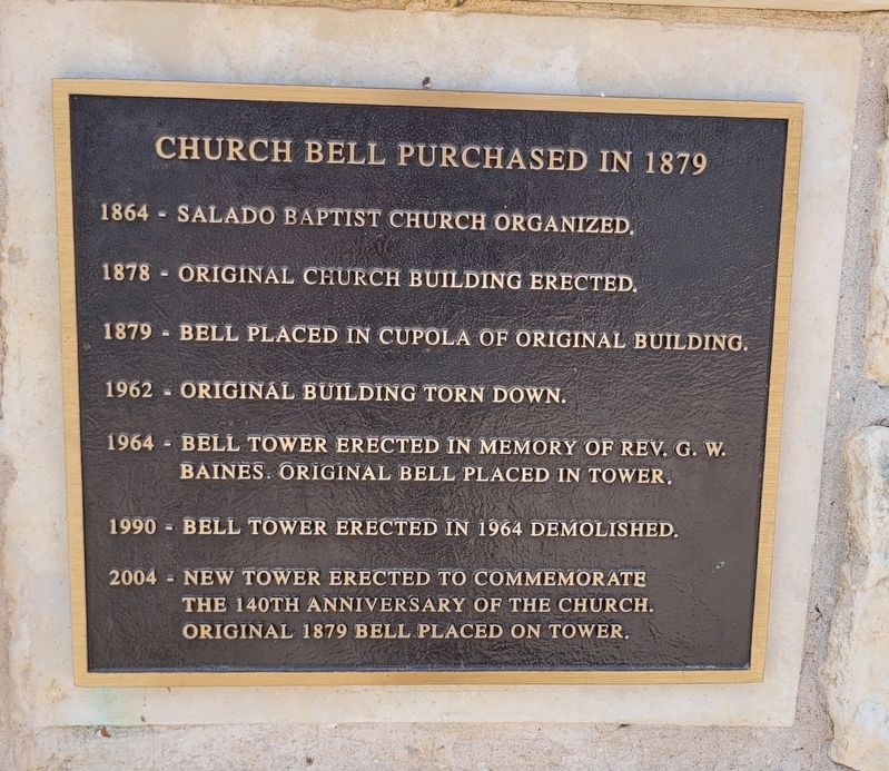 Church Bell Marker image. Click for full size.