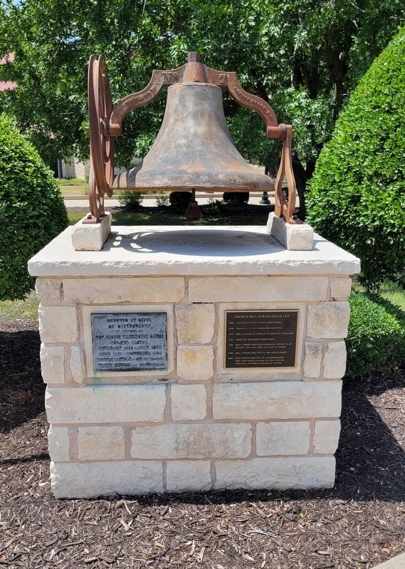 The Church Bell and Marker (Right Side) image. Click for full size.