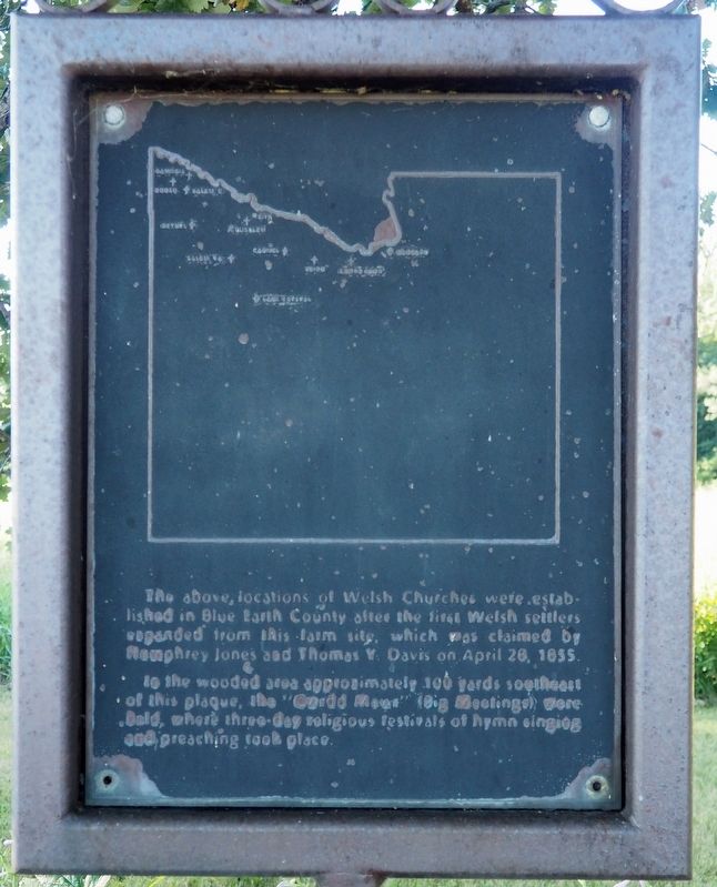 Welsh Churches Marker image. Click for full size.