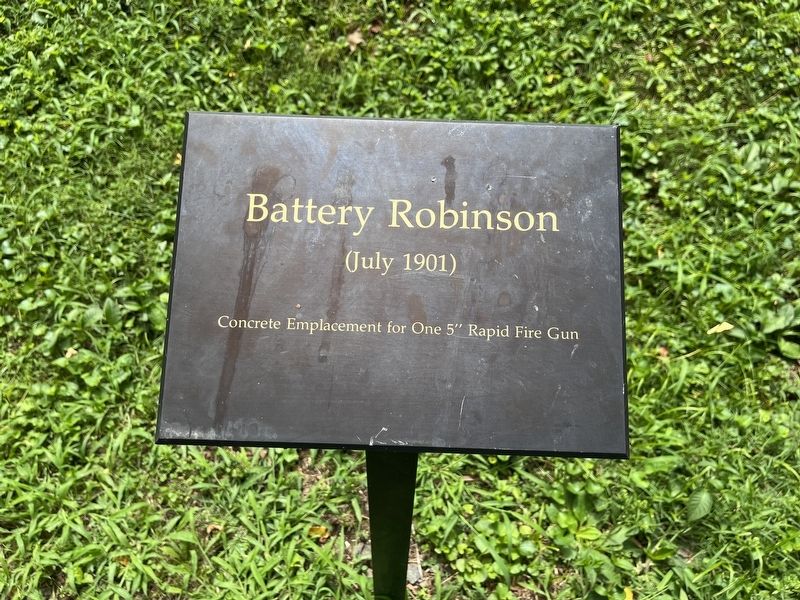 Battery Robinson Marker image. Click for full size.