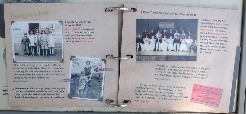 Growing up in Everett Marker image. Click for full size.