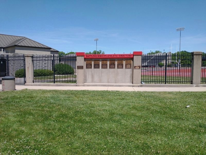 Battling Bishops Athletic Directors Memorial image. Click for full size.