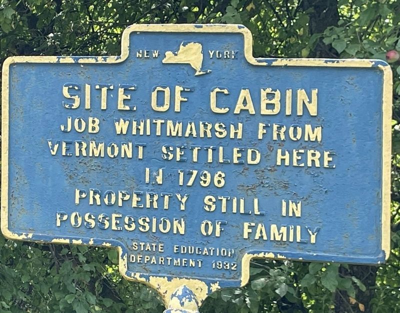 Site of Cabin Marker image. Click for full size.