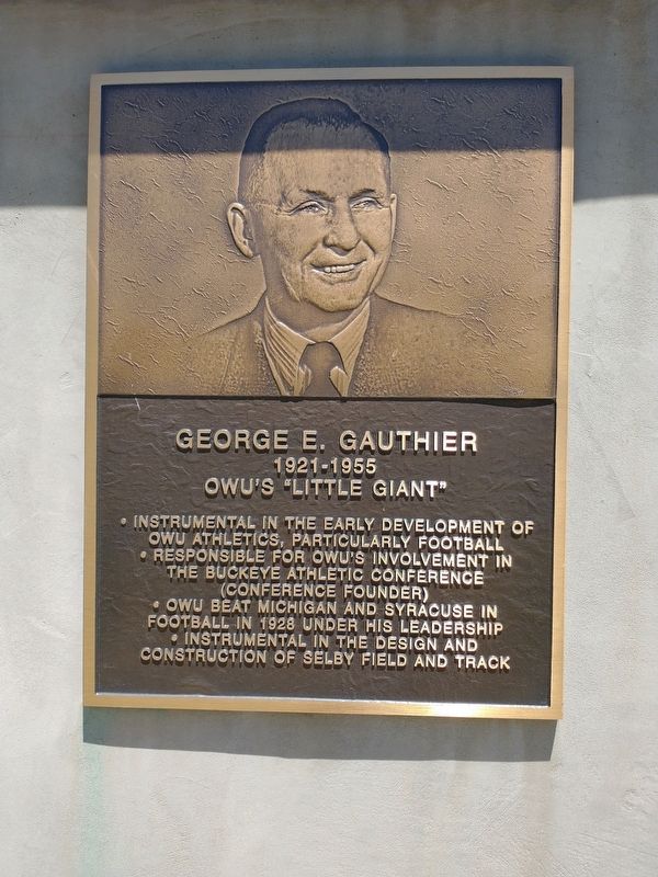 George E. Gauthier Marker. Click for full size. George E. Gauthier Marker image. Click for full size.
