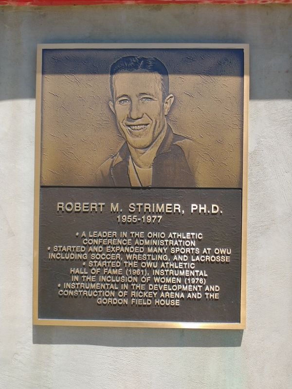 Robert M. Strimer, Ph.D. Marker image. Click for full size.