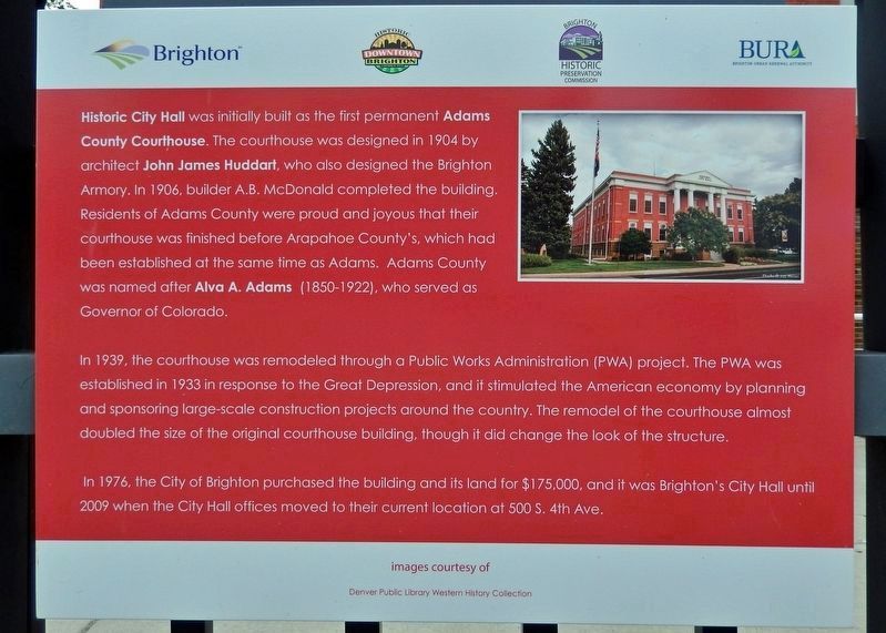 Historic City Hall Marker (<i>bottom panel</i>). Click for full size. Historic City Hall Marker (<i>bottom panel</i>) image. Click for full size.