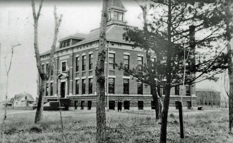 Marker detail: Adams County Courthouse • Built 1906. Click for full size. Marker detail: Adams County Courthouse • Built 1906 image. Click for full size.