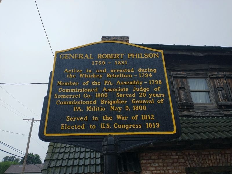 General Robert Philson Marker image. Click for full size.