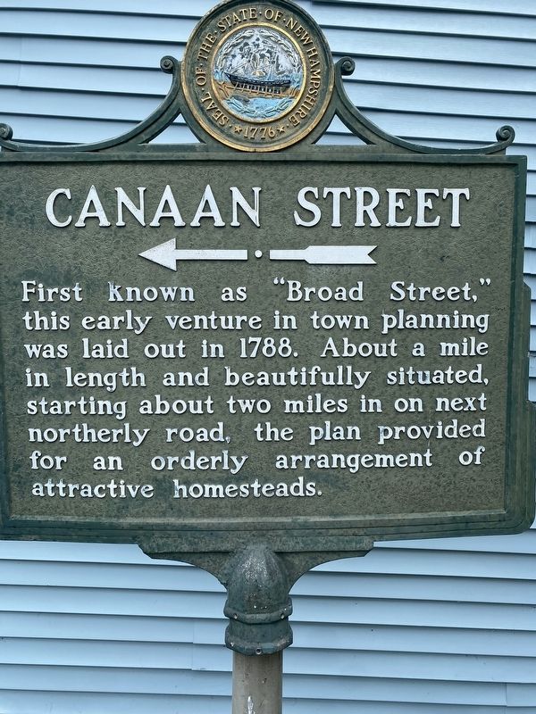 Canaan Street Marker image. Click for full size.