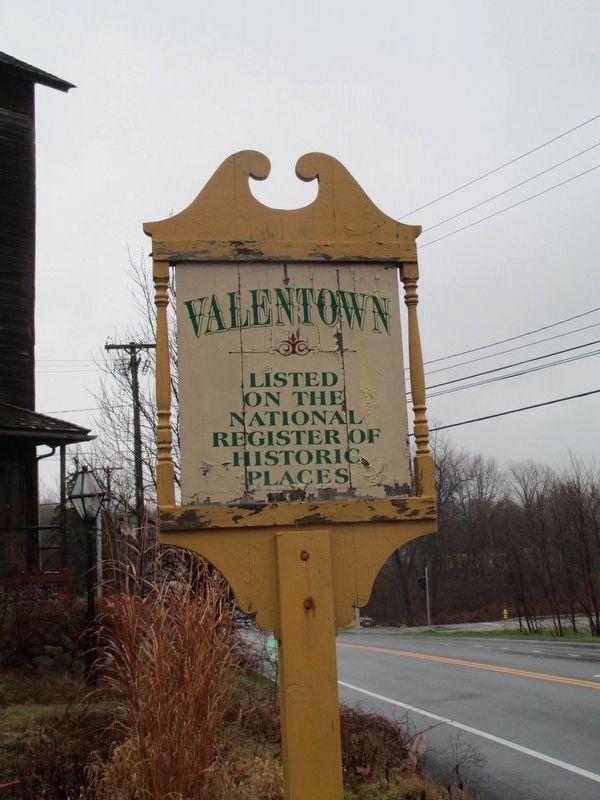 Valentown Site Marker image. Click for full size.