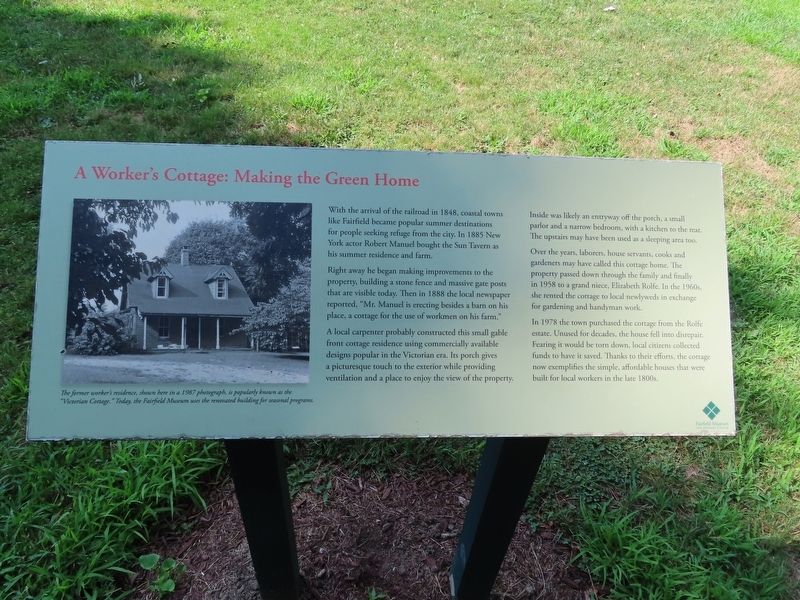 A Workers Cottage Marker image. Click for full size.