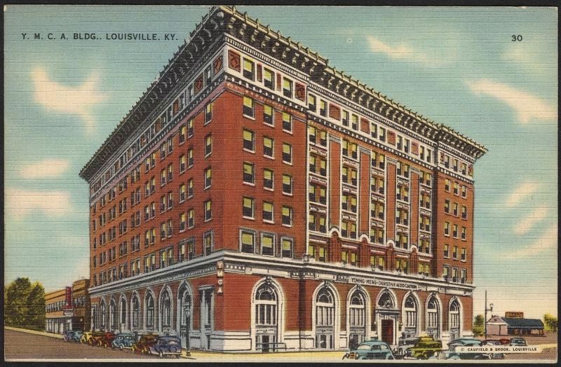Y.M.C.A. Building Postcard image. Click for full size.