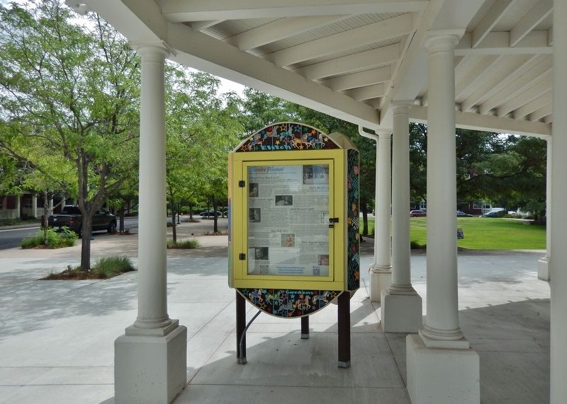 Theatre Alumni Marker Kiosk image. Click for full size.