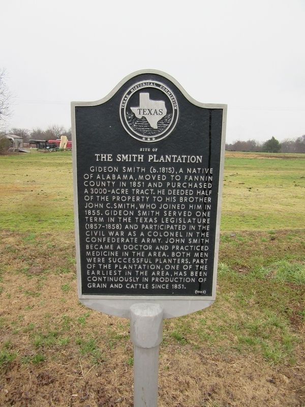 Site of the Smith Plantation Marker image. Click for full size.